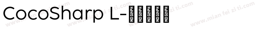CocoSharp L字体转换